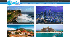 Desktop Screenshot of hatkeholidays.com