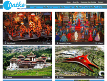 Tablet Screenshot of hatkeholidays.com
